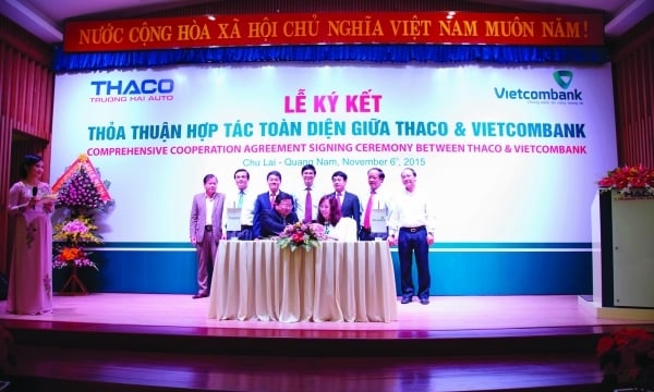 Thaco và cái “bắt tay” 4.500 tỷ đồng với Vietcombank